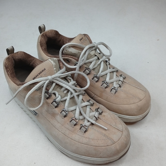 Skechers Shape Ups women's brown leather sz 10 - Picture 5 of 8